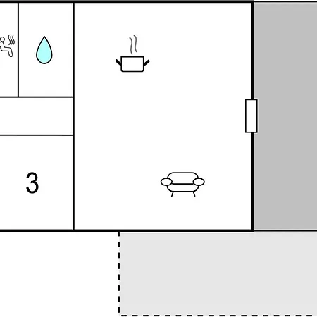 Harresbaek Sydals V Сasa de vacaciones *